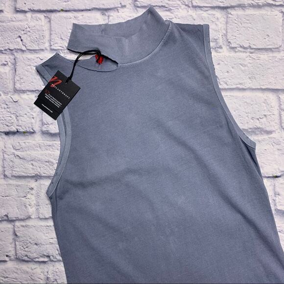 n:Philanthropy Peter Mini Dress in Washed Indigo - Picture 2 of 9